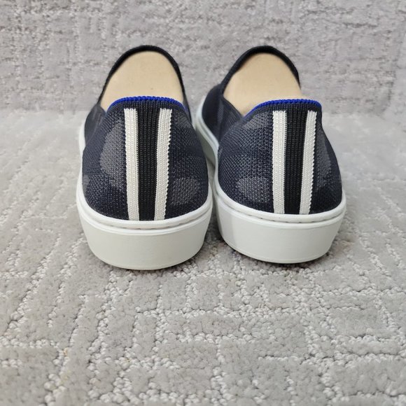 Rothy’s The Sneakers Women's Size US 8.5 Gray Camo Comfort Slip On Shoes - Picture 6 of 10